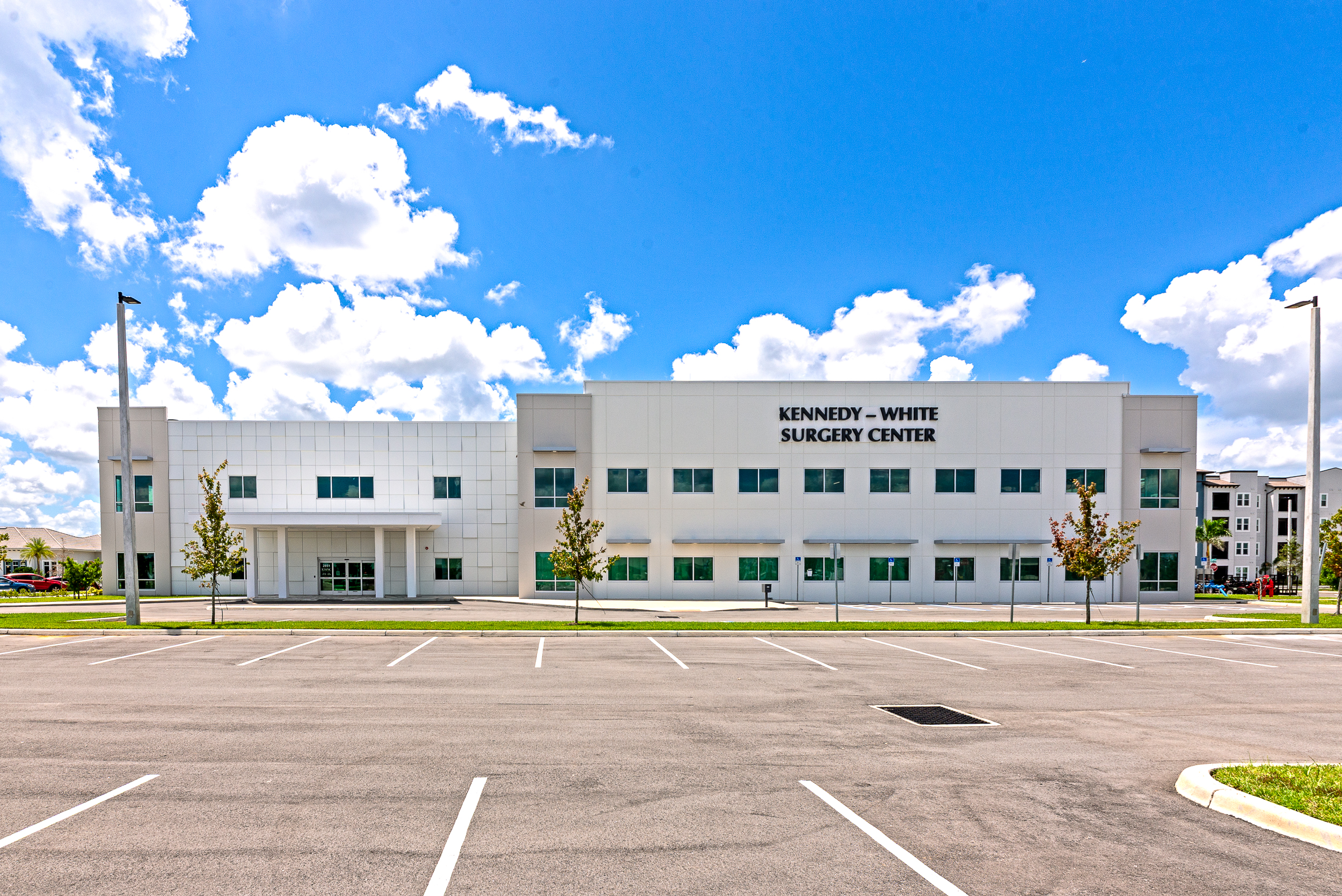 Medical office entrance at 2851 Height Street in Sarasota